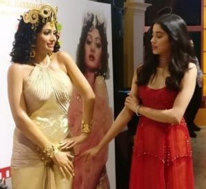 Sridevi's Wax Statue At Madame Tussauds Singapore Unveiled by her family 5