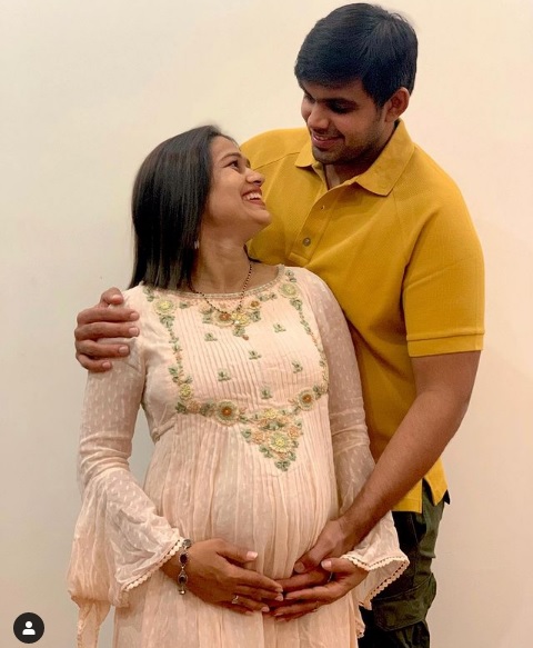 Babita Phogat flaunting Baby Bump with husband Vivek Suhag