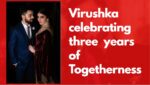 Virat Kohli and Anushka Sharma celebrating 3rd Wedding Anniversary