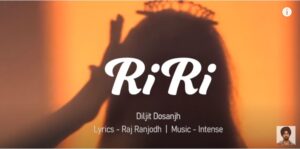 Diljit Dosanjh New Song RiRi dedicated to Rihanna