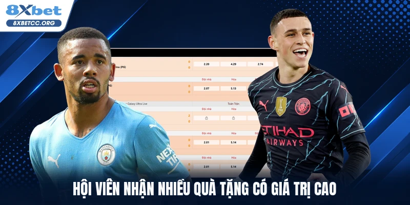 Hội viên nhận nhiều quà tặng có giá trị cao