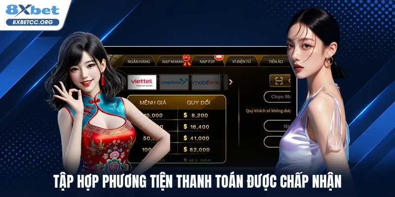 Tập hợp phương tiện thanh toán được chấp nhận